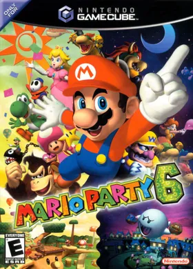 Mario Party 6 box cover front